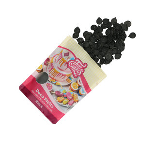 Funcakes Deco Melts -zwart- 250g