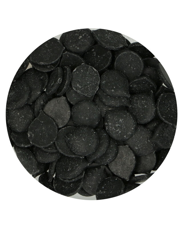 Funcakes FunCakes Deco Melts -zwart- 250g