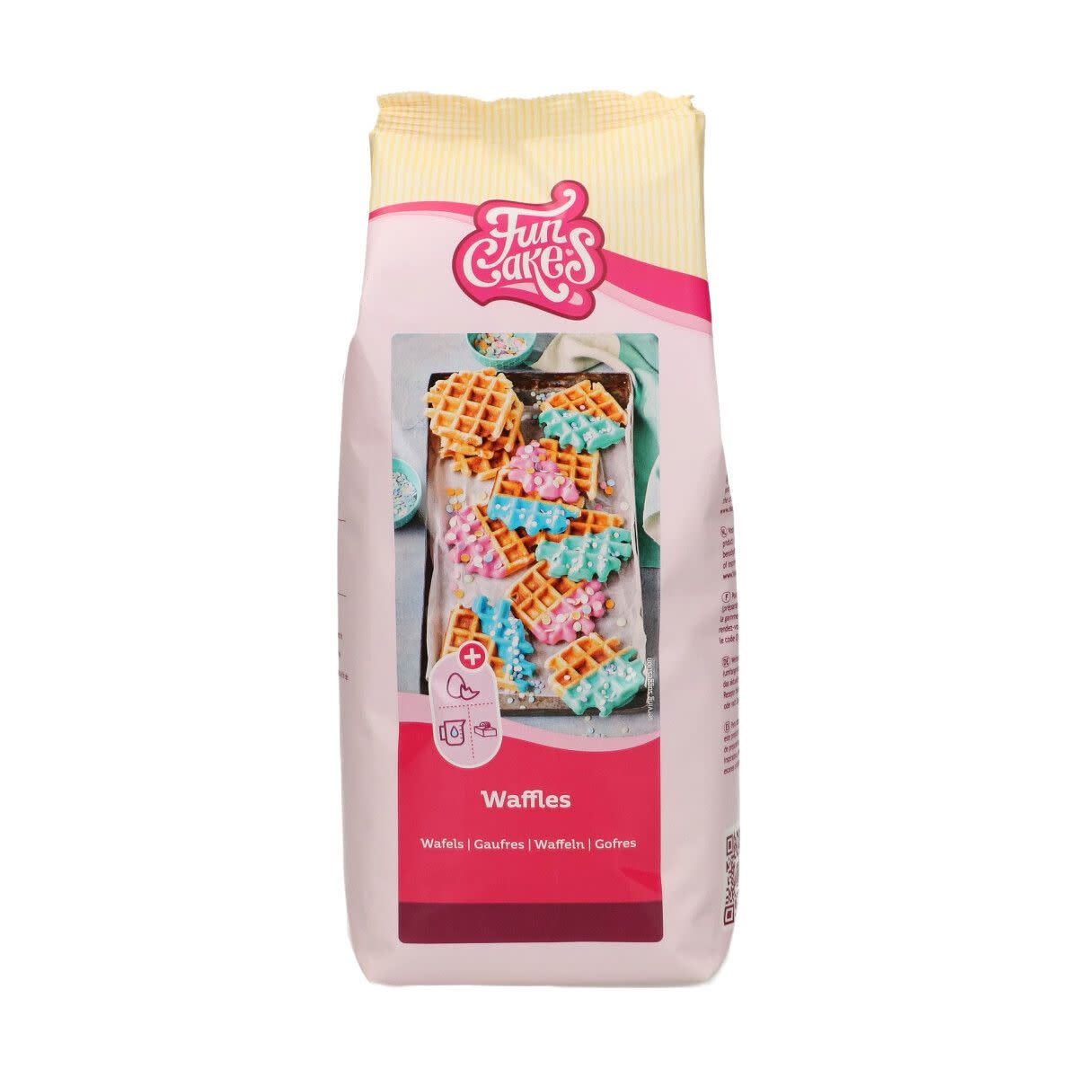 Funcakes FunCakes Mix voor Belgische Wafels 1kg