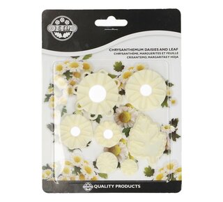 JEM JEM Chrysanthemum Daisies & Leaf Cutter Set/7