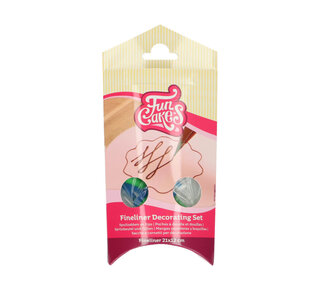 Funcakes FunCakes Fineliner Spuitzakken set 21 cm, 10 stuks
