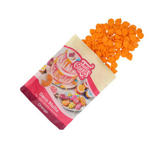 Funcakes Deco Melts -Oranje- 250g