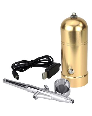 PME PME Oplaadbare Airbrush Kit Goud