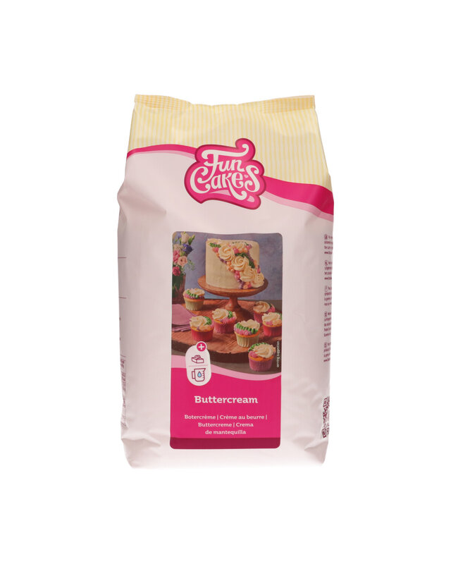 Funcakes Mix voor Botercrème 4kg