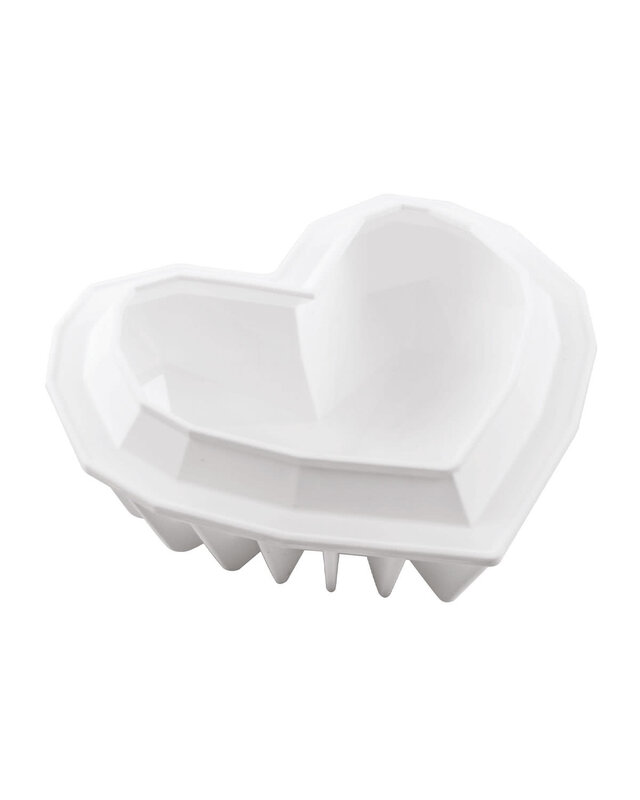 silikomart Silikomart Mal Amore Origami Geometrisch Hart Groot