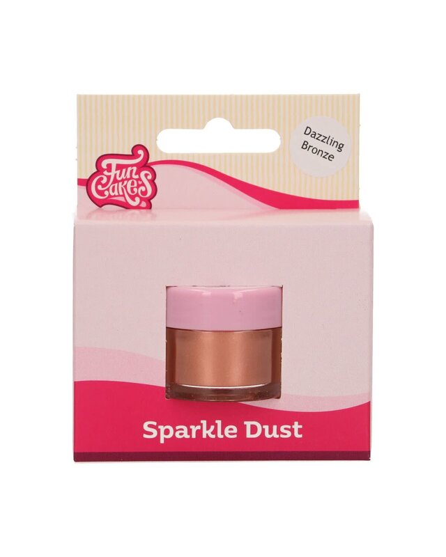 Funcakes FunCakes  Sparkle Dust - Dazzling Bronze