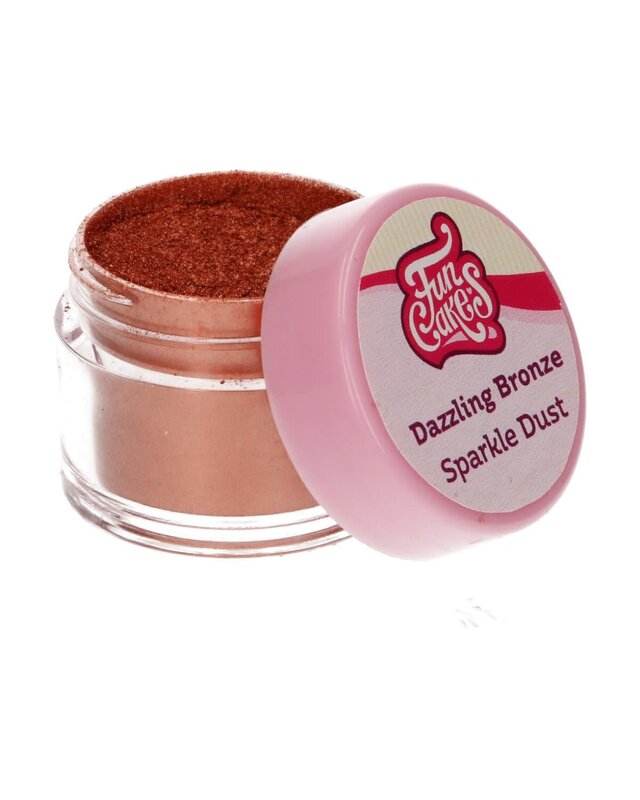 Funcakes FunCakes  Sparkle Dust - Dazzling Bronze
