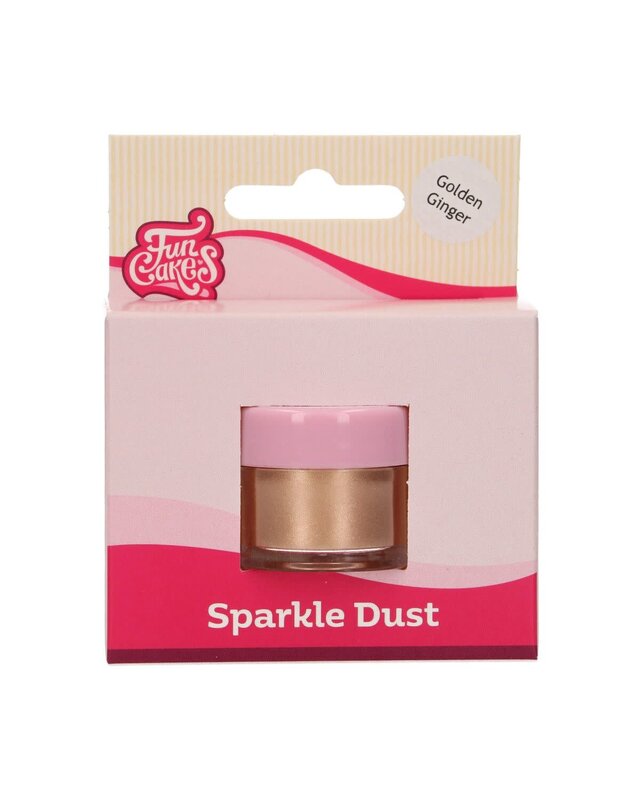 Funcakes FunCakes  Sparkle Dust - Golden Ginger