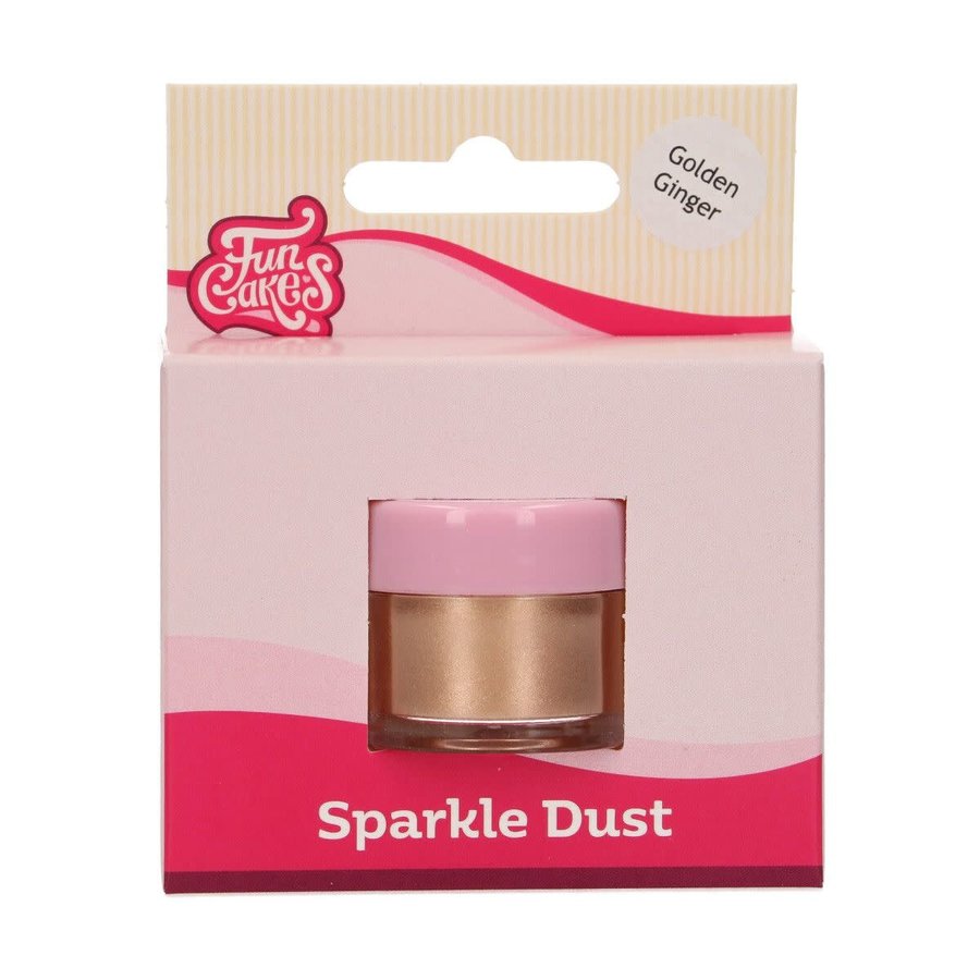 FunCakes  Sparkle Dust - Golden Ginger-2