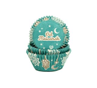 House of Marie House of Marie Baking Cups Eid Mubarak pk/50
