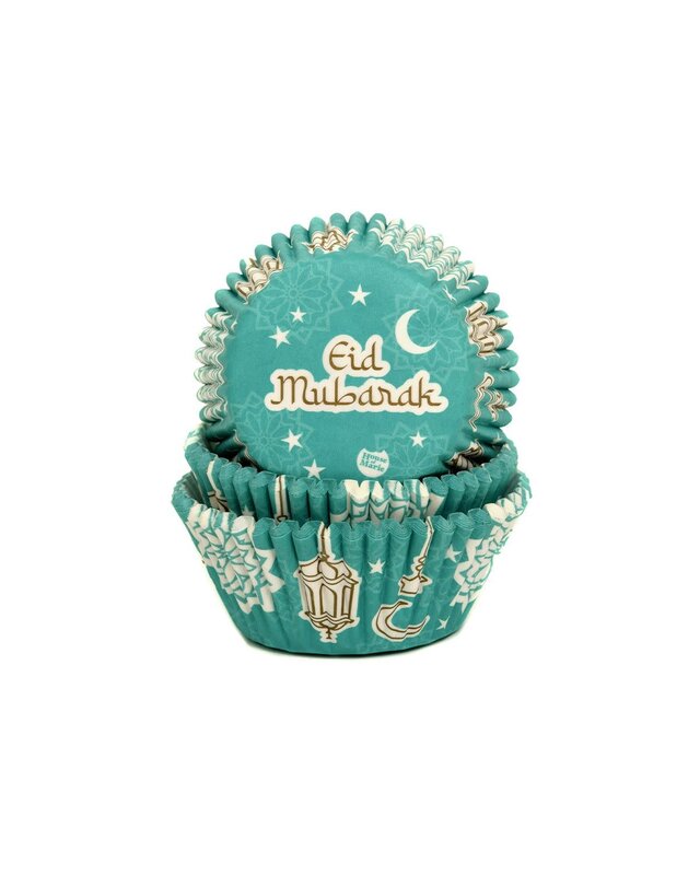 House of Marie House of Marie Baking Cups Eid Mubarak pk/50