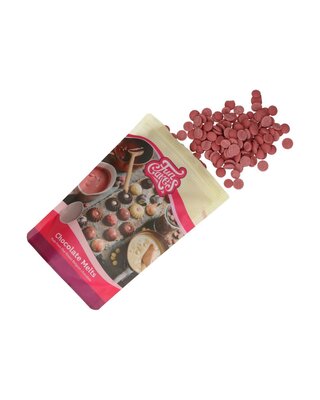 Funcakes FunCakes Chocolade Melts Ruby -200g-