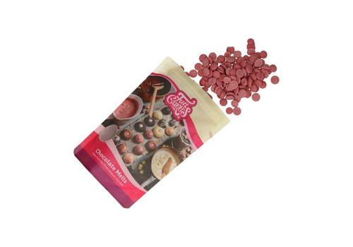 FunCakes Chocolade Melts Ruby -250g- 