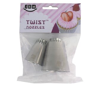 JEM JEM Twist Nozzle Sultan Style 1 Set/2