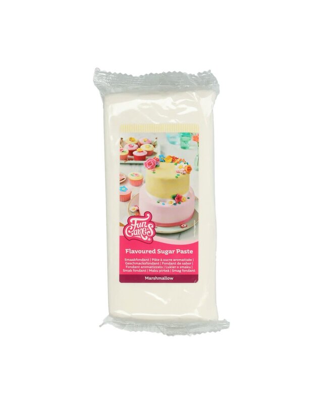 Funcakes FunCakes Smaakfondant -Marshmallow- 1kg