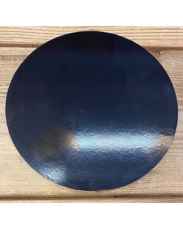cakeboard extra stevig zwart 20cm