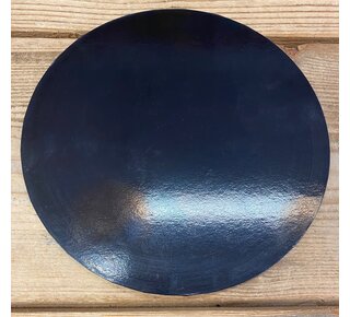 cakeboard extra stevig zwart 25cm