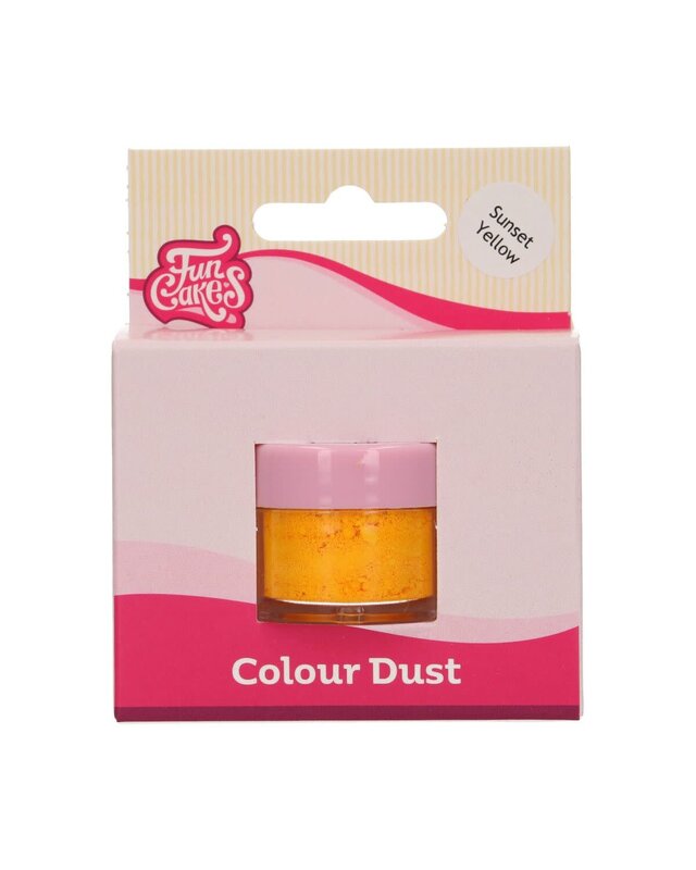Funcakes FunCakes Dust - Sunset Yellow