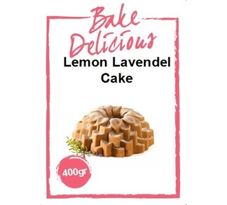 bake delicious bake delicious Lemon Lavendel cake