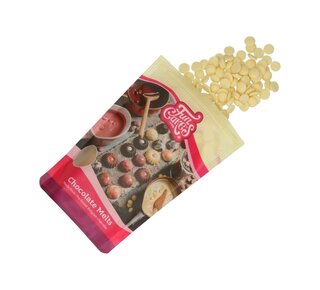 Funcakes Chocolade Melts Wit -350g-