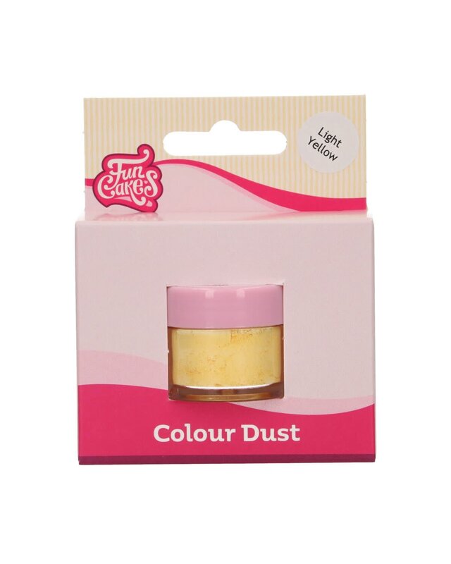 Funcakes FunCakes  Dust - Light Yellow geel