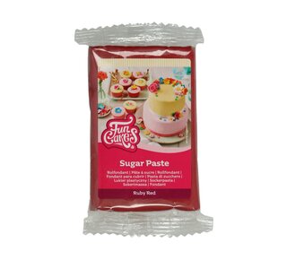 Funcakes FunCakes fondant -Ruby Red- -250g-