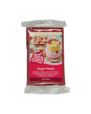 Funcakes FunCakes fondant -Ruby Red- -250g-