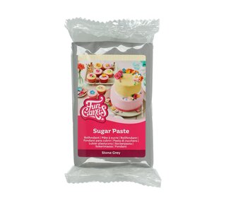 Funcakes Rolfondant -Stone Grey- -250g-