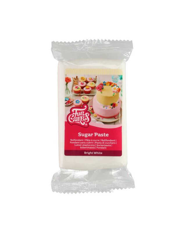 Funcakes FunCakes fondant -Bright White- 250g