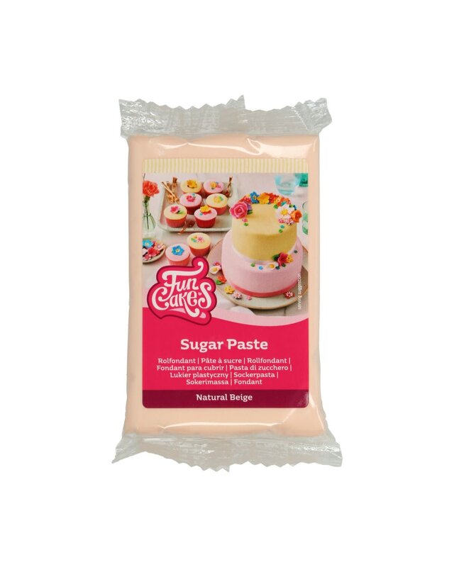 Funcakes FunCakes fondant -Natural Beige- -250g-