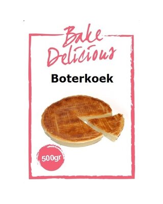 bake delicious Boterkoek 500gram ( Bake Delicious )
