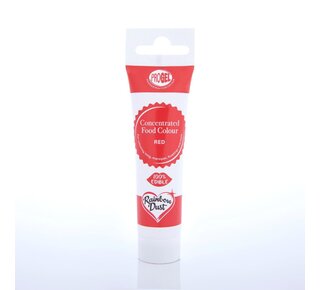 rainbowdust progel concentrated colour red rood