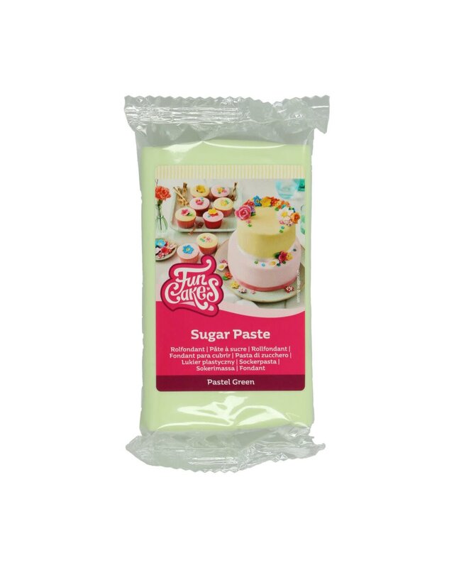 Funcakes FunCakes fondant -Pastel Green- -250g-
