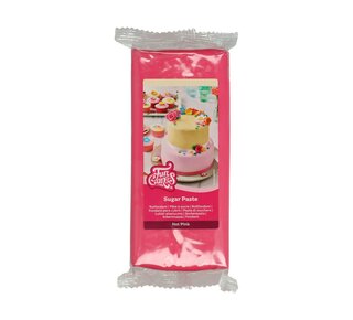 Funcakes FunCakes Rolfondant -Hot Pink roze- 1kg