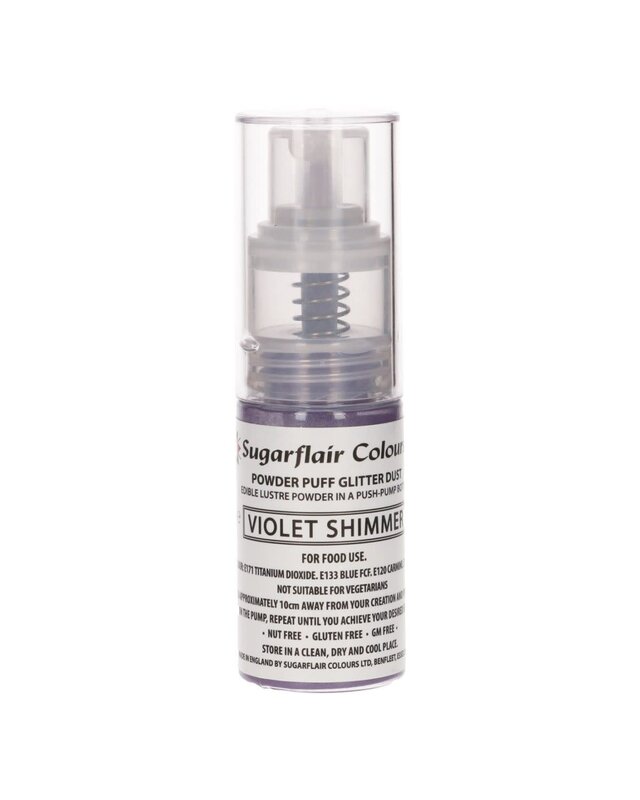 sugar flair Sugarflair Pump Spray Dust -Violet Shimmer-