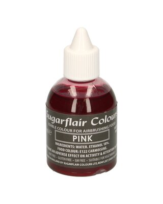 sugarflair Sugarflair Airbrush Colouring -Pink- 60m