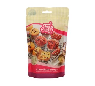 Funcakes FunCakes Chocolade Drops Wit -350g-