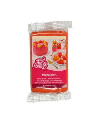 Funcakes Marsepein sunset orange 250gr