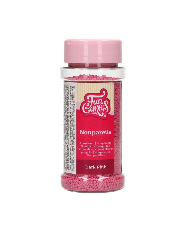 Funcakes FunCakes Musketzaad -Donker Roze- 80g