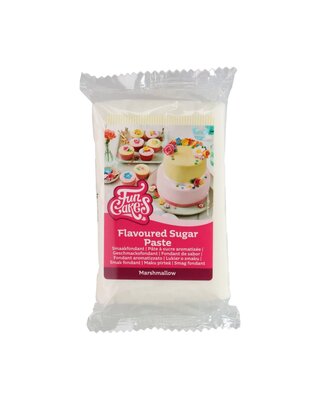 Funcakes Smaakfondant -Marshmallow- 250g