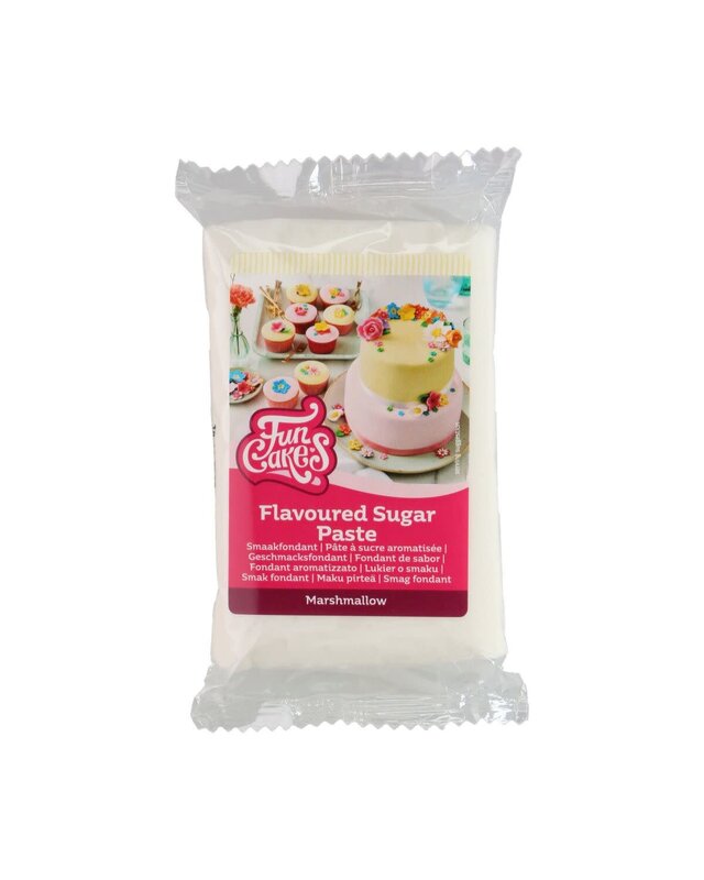 Funcakes FunCakes Smaakfondant -Marshmallow- 250g