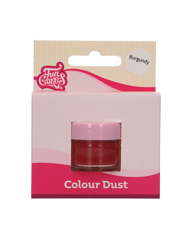 Funcakes Funcakes Colour Dust - Burgundy