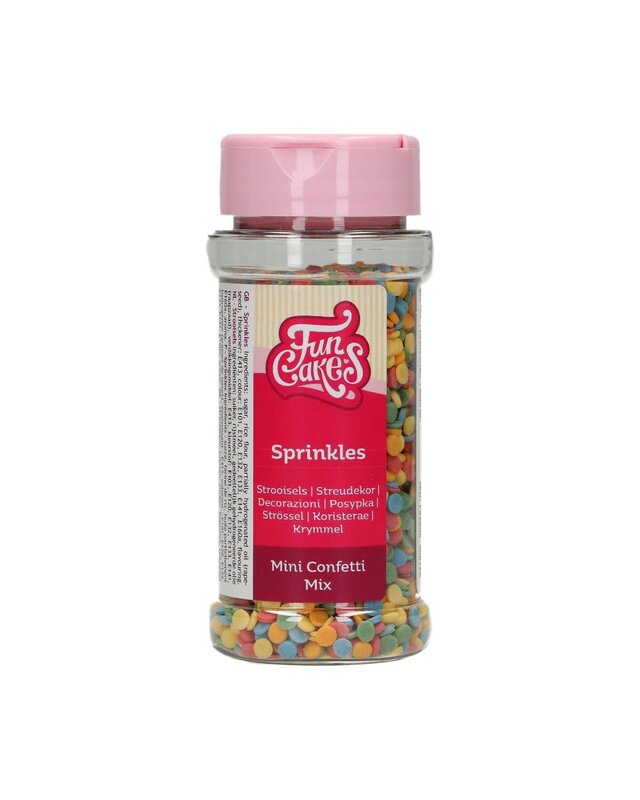 Funcakes mini confetti mix 60 gram