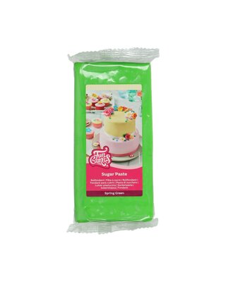 Funcakes FunCakes Rolfondant -Spring Green groen- -1kg-