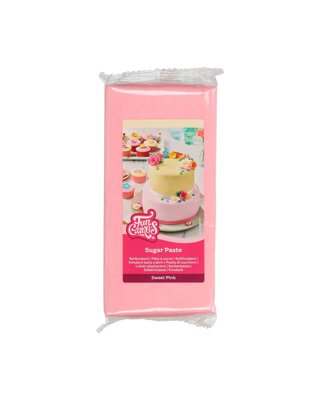 Funcakes FunCakes Rolfondant -Sweet Pink roze- -1kg-