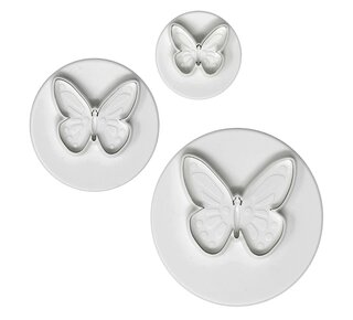 PME PME Mooie Vlinder Plunger Uitsteker Set/3