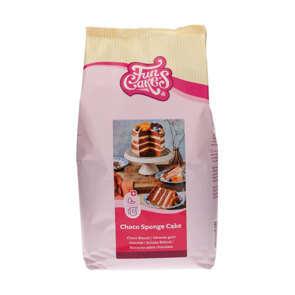Funcakes FunCakes Bakmix voor Choco Biscuit 4kg