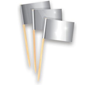 Prikkers zilver 50 stuks