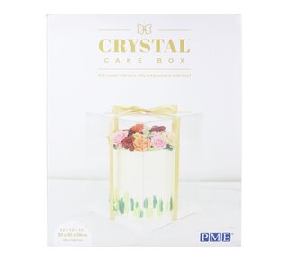 PME PME Transparante Taartdoos Vierkant 30cm