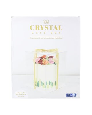 PME PME Transparante Taartdoos Vierkant 30cm